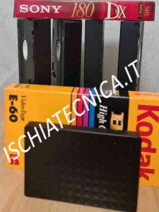 lavoro conversione VHS su hard disk