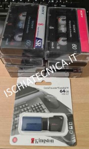 lavoro conversione Hi8 su chiavetta
