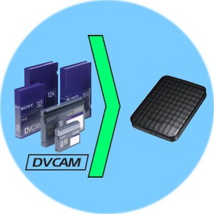 minidvcam dvcam su hdd