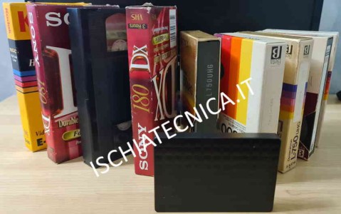 lavoro conversione Betamax e VHS su hard disk