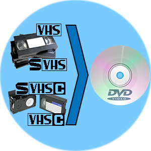 Riversamento vhs su dvd